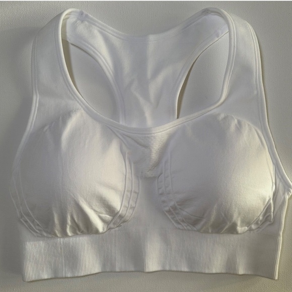 NOWSUNDAY white sports-bra size Medium, new in bag - Picture 3 of 5
